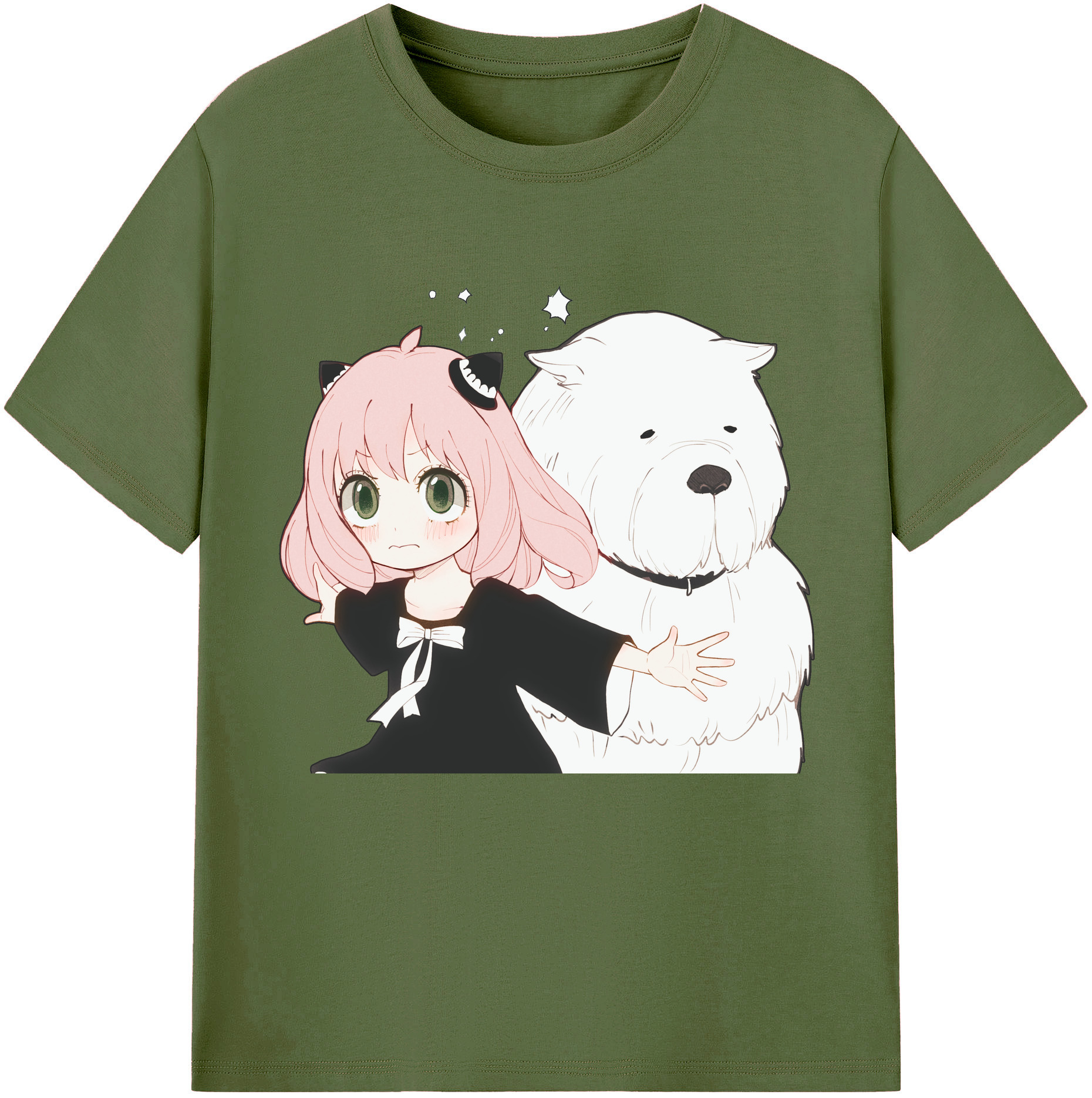 （画像用） SPY×FAMILY间谍家家酒 綿100％半袖Tシャツ（フロントプリント）